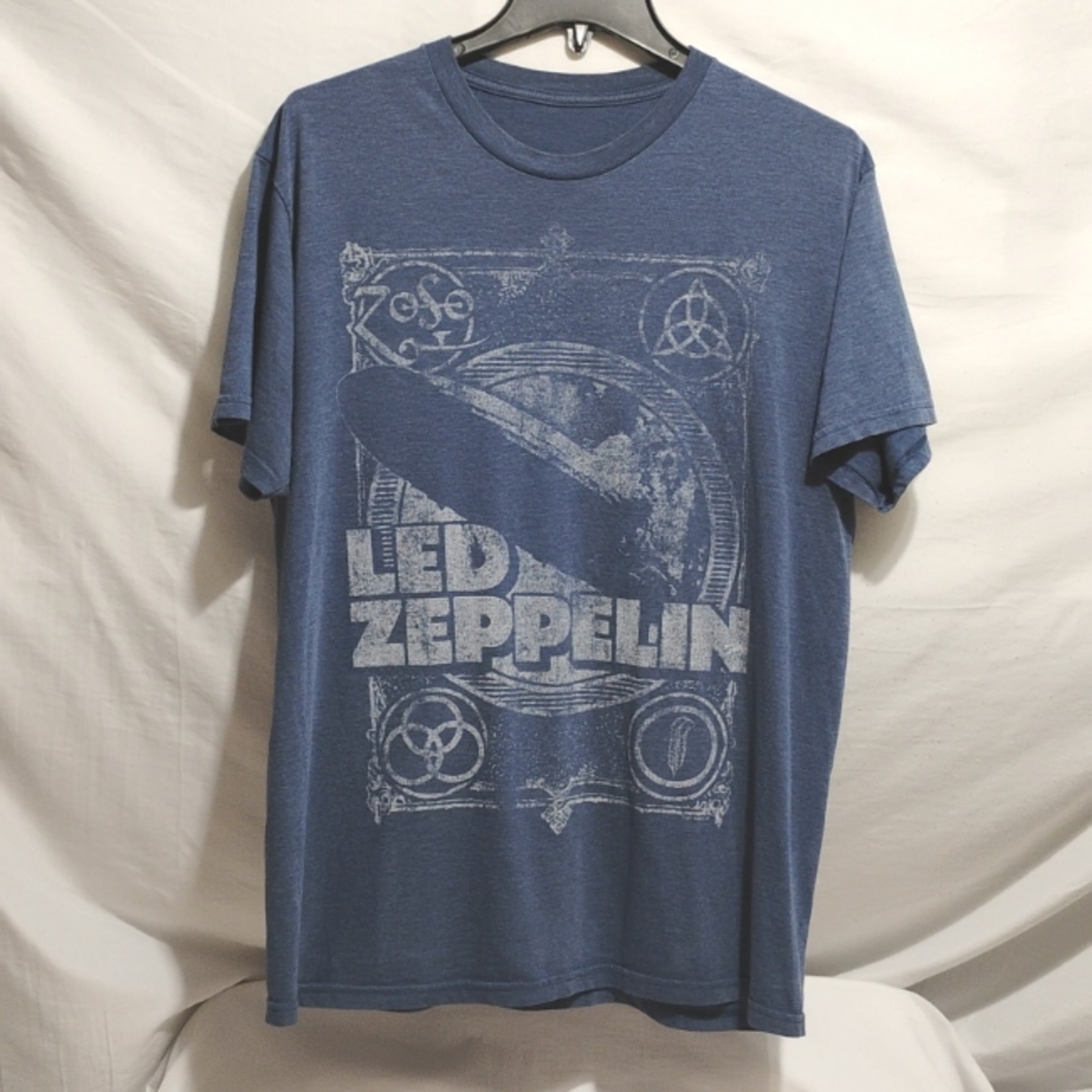Led Zeppelin 2011 Mythgem Ltd. Vintage Shirt No Size Tag